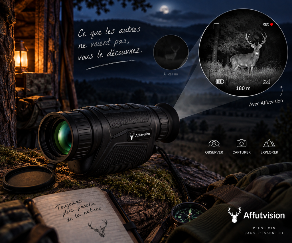 Monoculaire de vision nocturne 180m